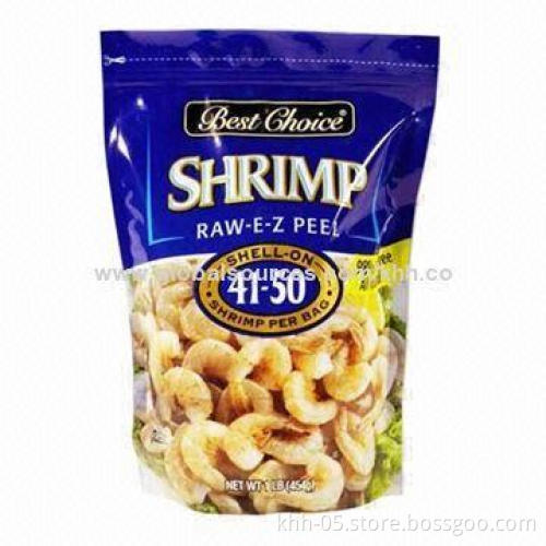 Zipper Pouch, Used for Food Packing, Customized Sizes and Printing are Accepted